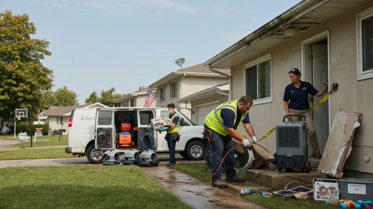 Water Damage Restoration in Tidioute, PA near me